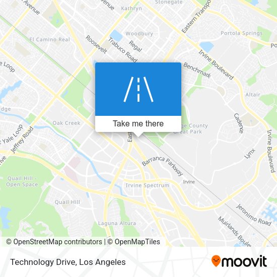 Mapa de Technology Drive