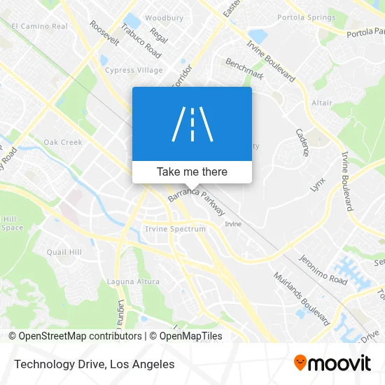 Technology Drive map