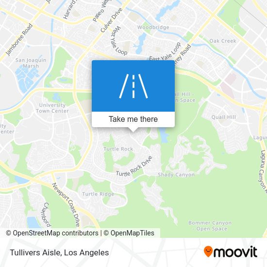 Mapa de Tullivers Aisle