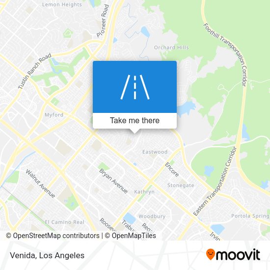 Mapa de Venida