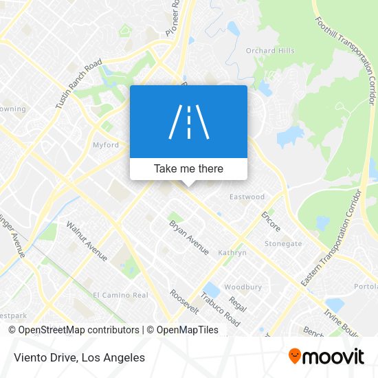Viento Drive map