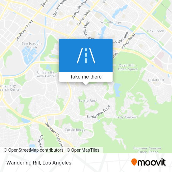 Mapa de Wandering Rill
