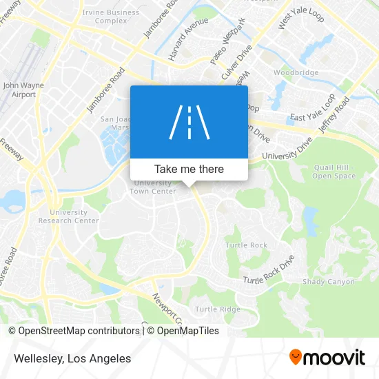 Wellesley map