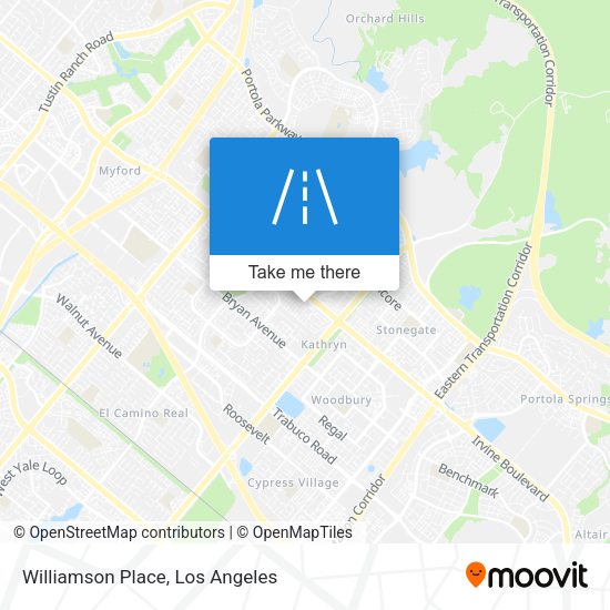 Williamson Place map