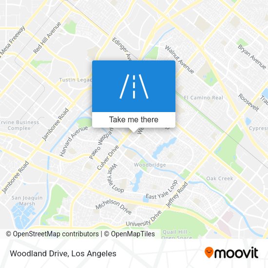 Mapa de Woodland Drive