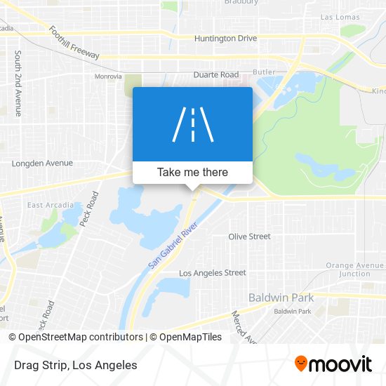 Drag Strip map