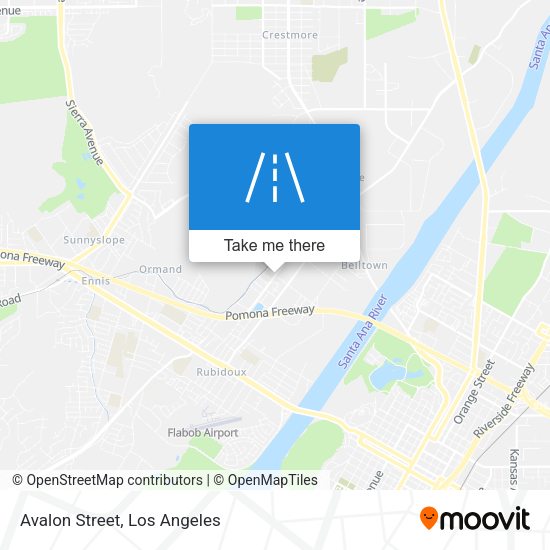Mapa de Avalon Street