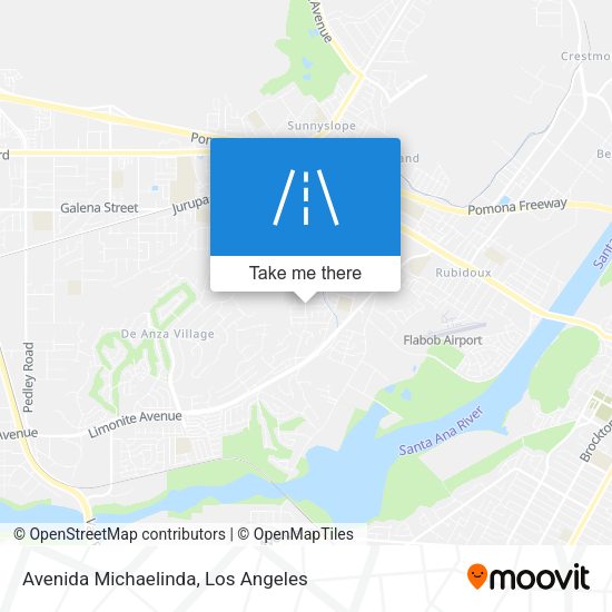 Avenida Michaelinda map