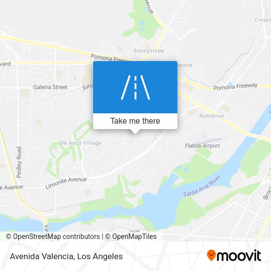 Mapa de Avenida Valencia