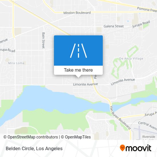 Mapa de Belden Circle