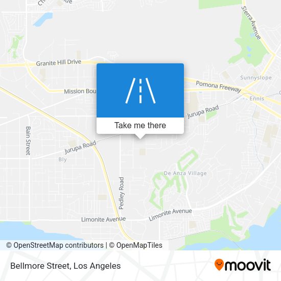 Mapa de Bellmore Street