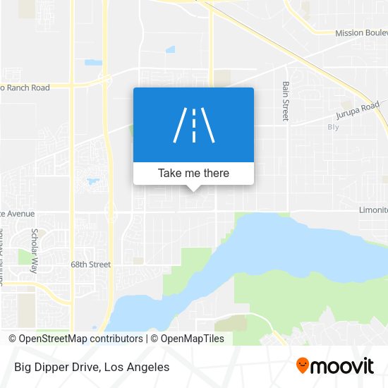 Big Dipper Drive map