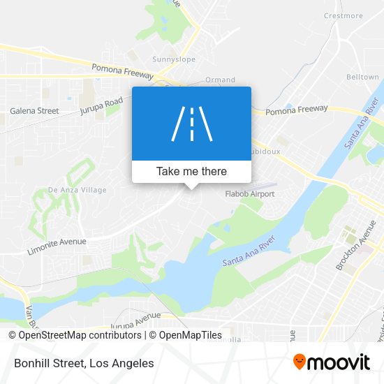 Mapa de Bonhill Street