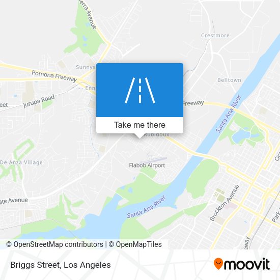 Mapa de Briggs Street