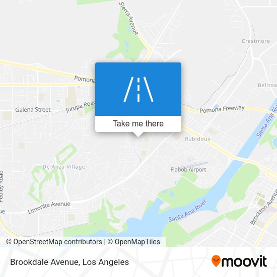 Mapa de Brookdale Avenue