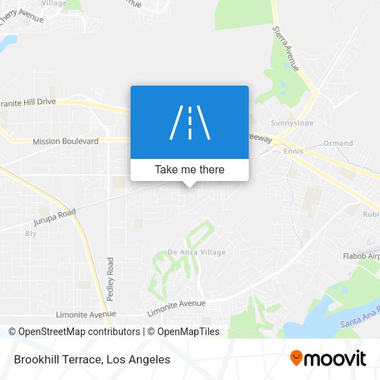 Brookhill Terrace map