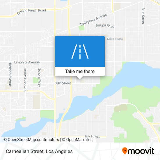 Carnealian Street map