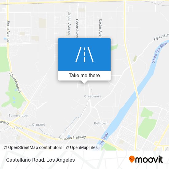 Mapa de Castellano Road