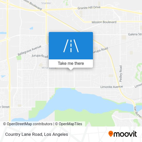 Mapa de Country Lane Road