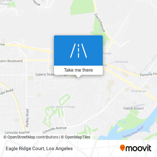 Eagle Ridge Court map