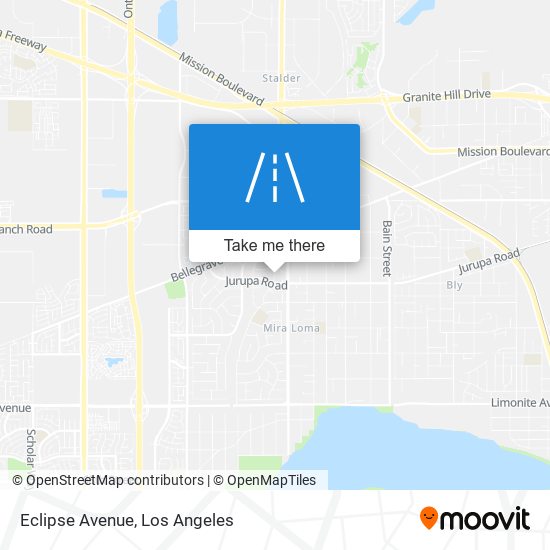Mapa de Eclipse Avenue