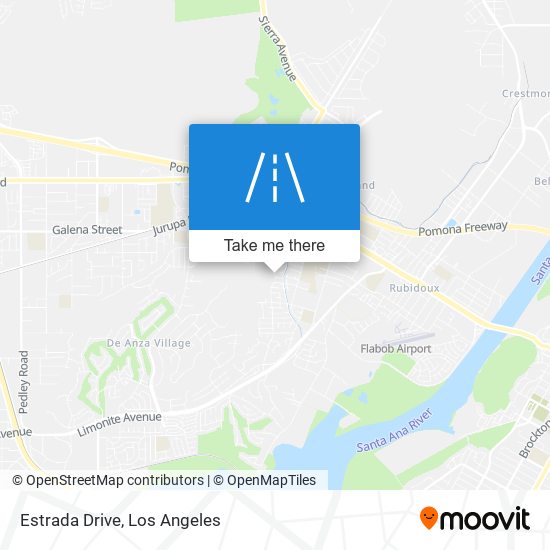 Mapa de Estrada Drive