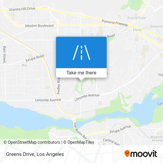 Mapa de Greens Drive