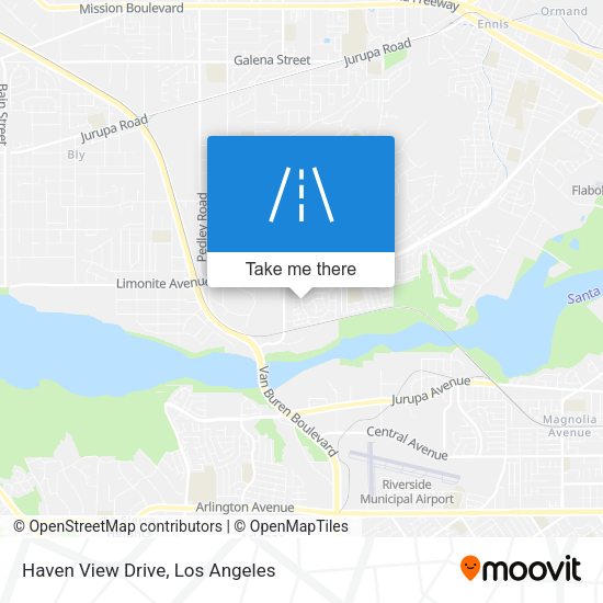 Haven View Drive map