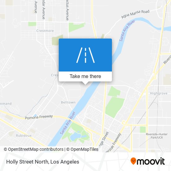 Holly Street North map