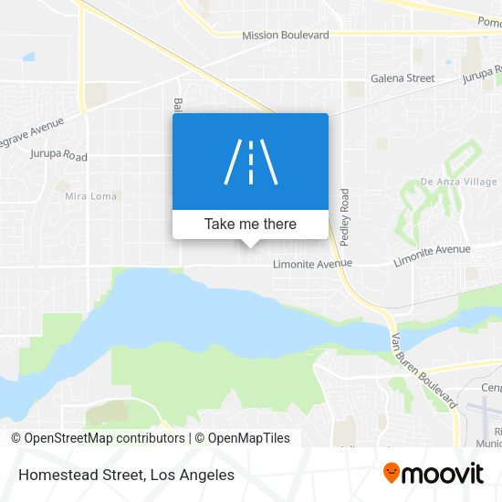 Mapa de Homestead Street