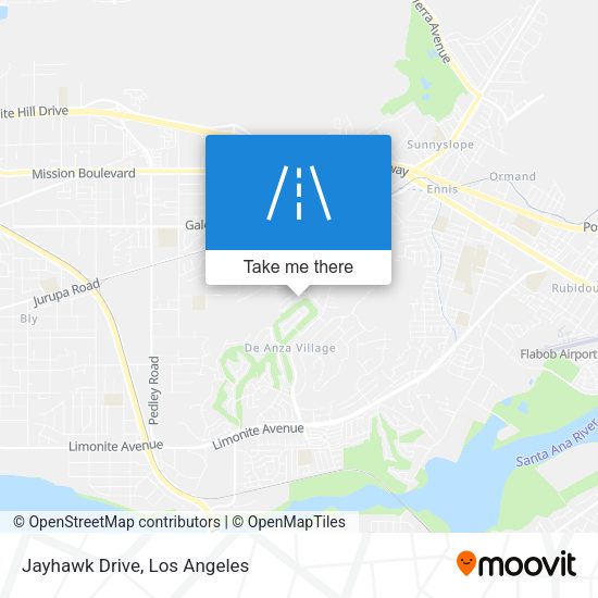 Mapa de Jayhawk Drive