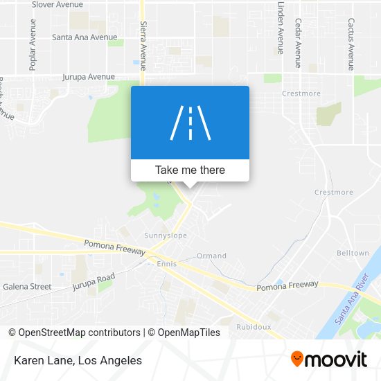 Mapa de Karen Lane