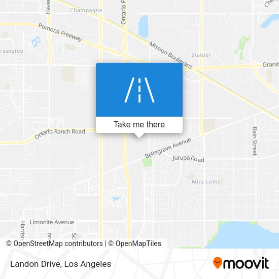 Mapa de Landon Drive