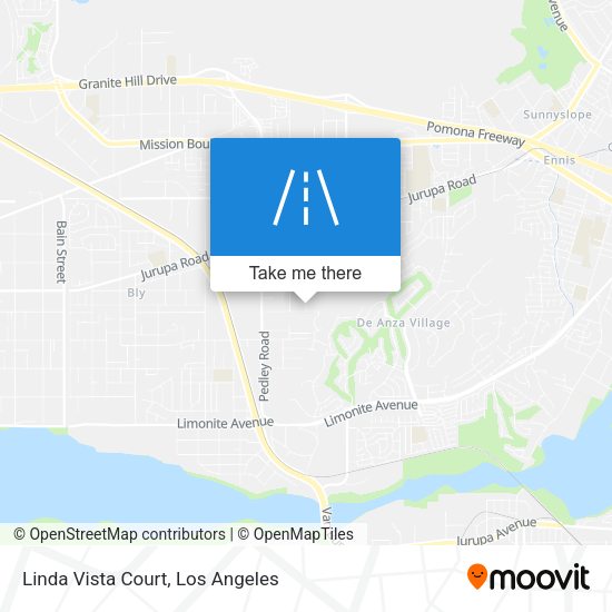Linda Vista Court map