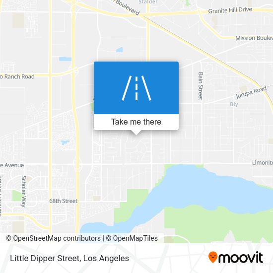 Little Dipper Street map