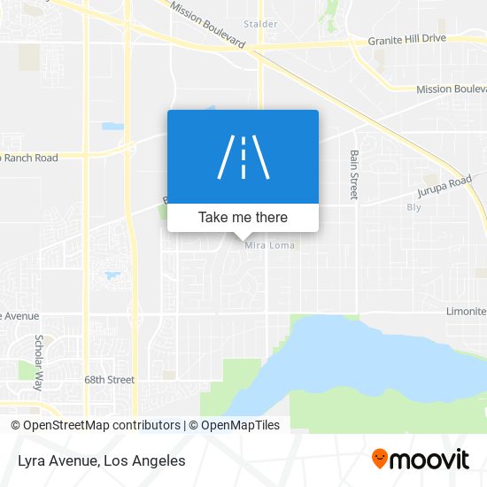 Mapa de Lyra Avenue