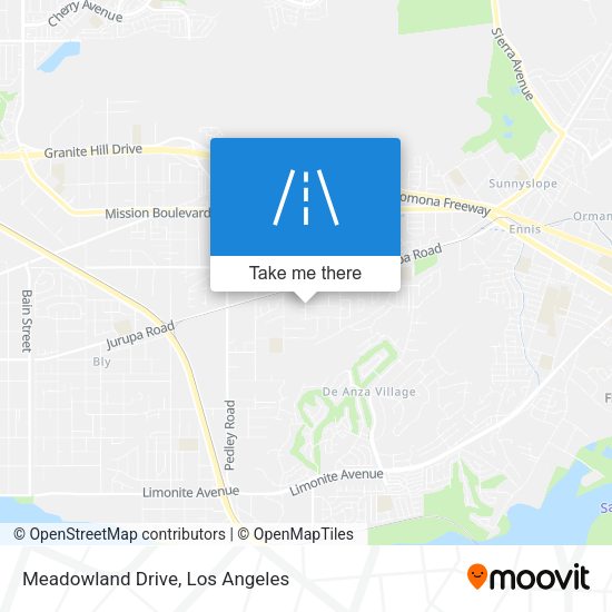 Meadowland Drive map