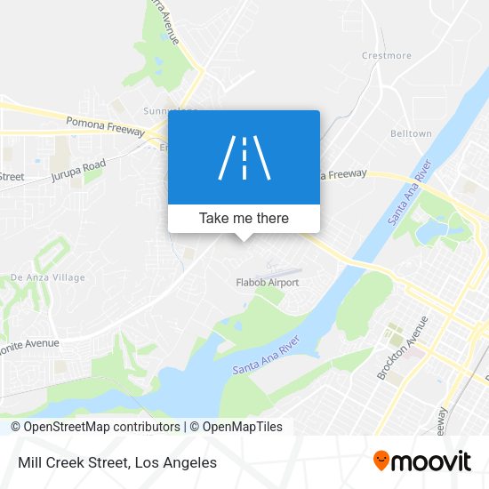Mill Creek Street map