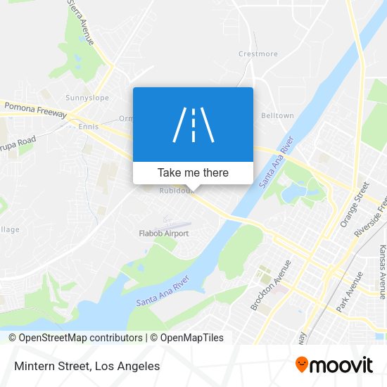 Mapa de Mintern Street