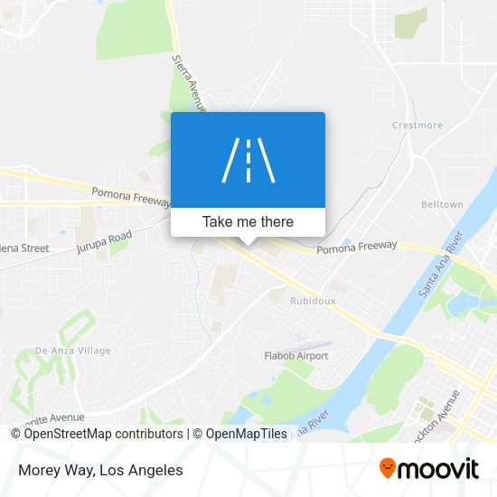 Morey Way map