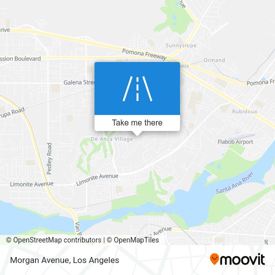 Mapa de Morgan Avenue