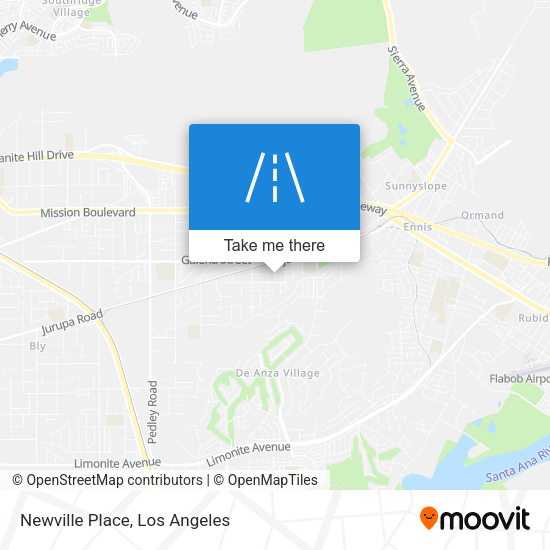 Mapa de Newville Place