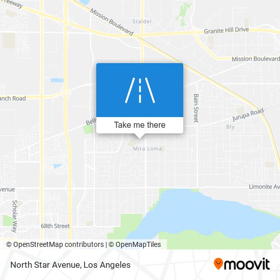 Mapa de North Star Avenue