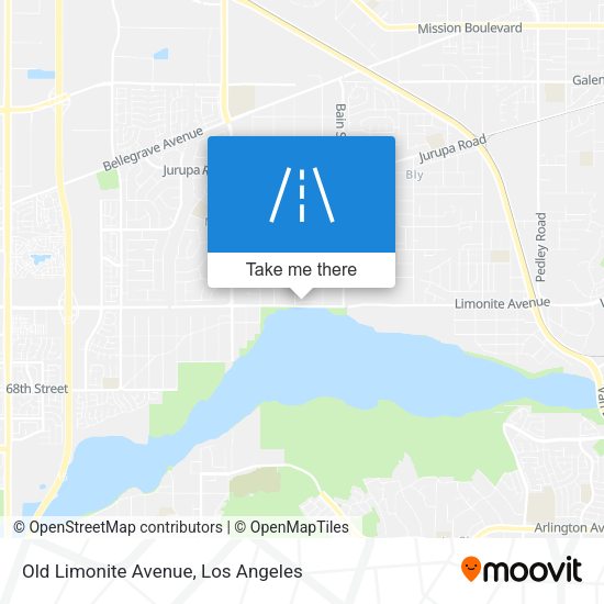 Mapa de Old Limonite Avenue