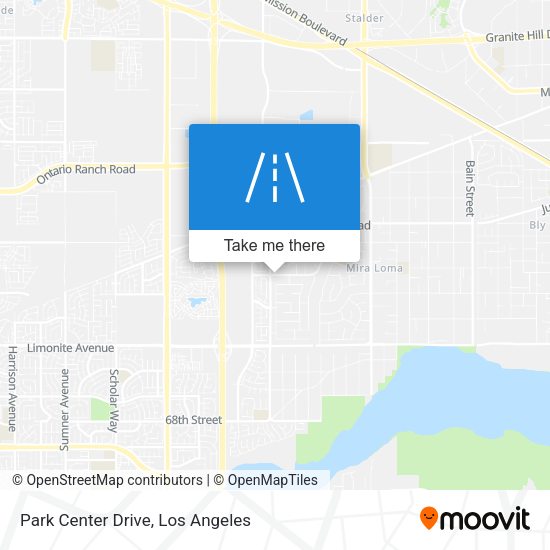 Park Center Drive map