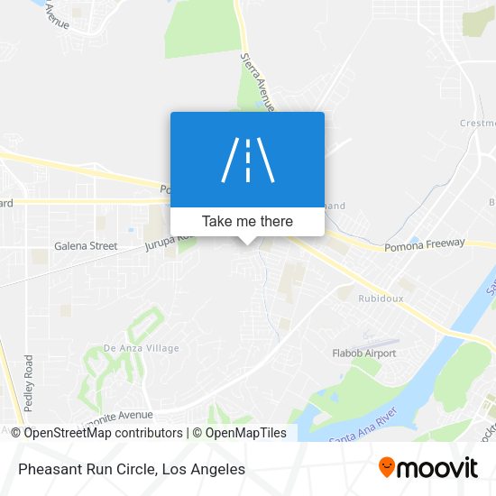 Mapa de Pheasant Run Circle