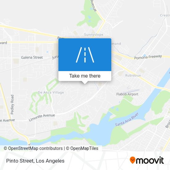 Mapa de Pinto Street
