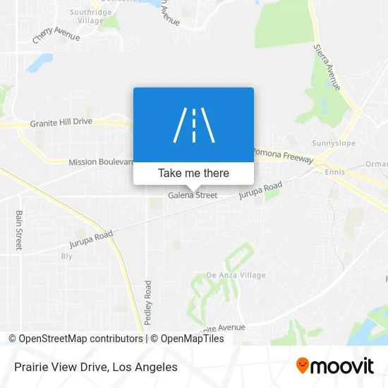 Prairie View Drive map