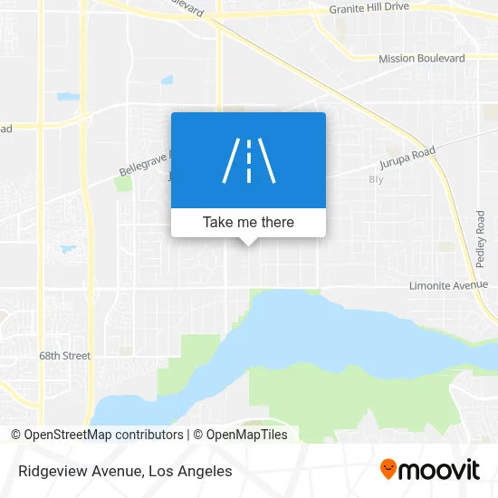 Ridgeview Avenue map
