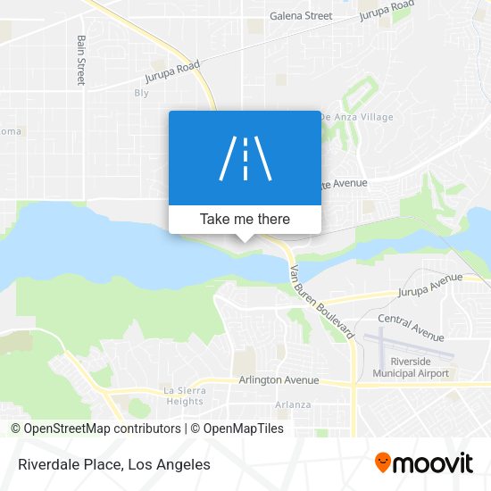Mapa de Riverdale Place